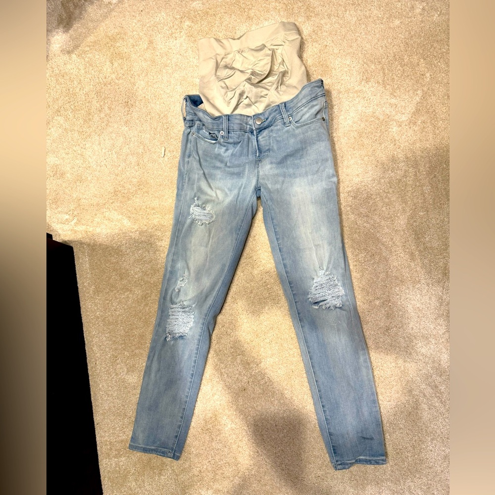 Blanqi Materinty Jeans w/ Belly Support